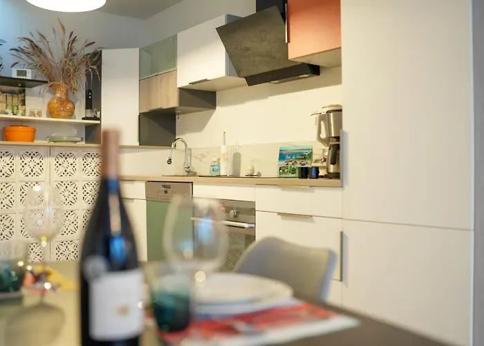 Maison Vue Baie Au Coeur Du Quartier De L'abbaye Prázdninový dům *